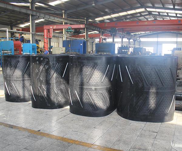 Shot blasting machine track Shot blasting machine track